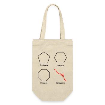 Money, Stocks, Stock Exchange, Trading, Finance, Investor - Gift Bag for Bottles - nature - Front