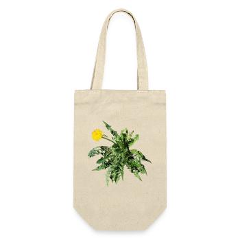 Löwenzahn - Geschenkbeutel für Flaschen - Natur - Vorne