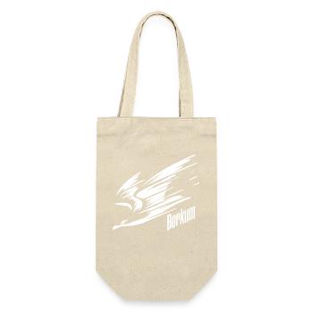Borkum Sturzflug Tiefflieger Möwe Urlaub T-Shirt - Geschenkbeutel für Flaschen - Natur - Vorne