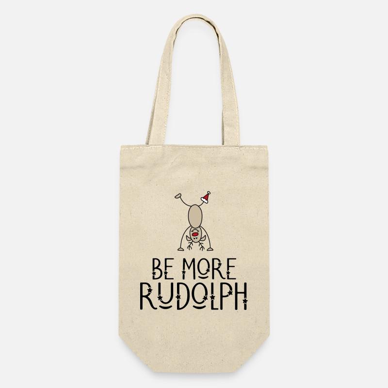 Funny Christmas - Gift Bag for Bottles - nature