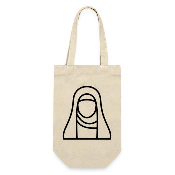Muslim woman - Gift Bag for Bottles - nature - Front