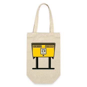 Boîte aux lettres jaune Munich - Sac à bouteille - nature - Devant