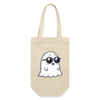 Fantôme Doux Lunettes Noires - Sac à bouteille - nature - Devant