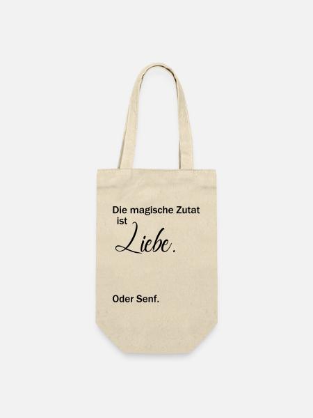Die magische Zutat - Geschenkbeutel für Flaschen - Natur
