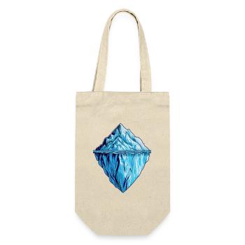 Der Eisberg, mehr als man denkt. - Gift Bag for Bottles - nature - Front