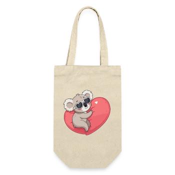 Koala Coeur Souriant - Sac à bouteille - nature - Devant