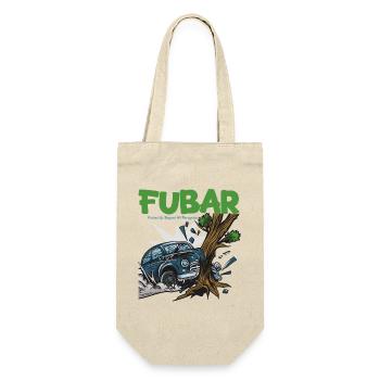 FUBAR: Tree Meets Car - Gift Bag for Bottles - nature - Front