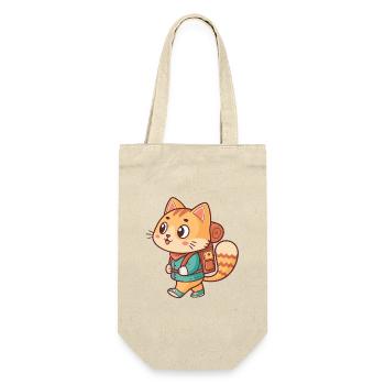 Chat aventurier en randonnée - Sac à bouteille - nature - Devant