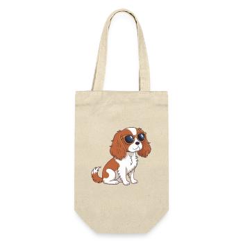 Dog Rider Glam Goggles - Gift Bag for Bottles - nature - Front
