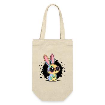 Rainbow Bunny Pastel Glasses - Gift Bag for Bottles - nature - Front