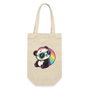 Panda Soleil Cool Arc ciel - Sac à bouteille - nature - Devant