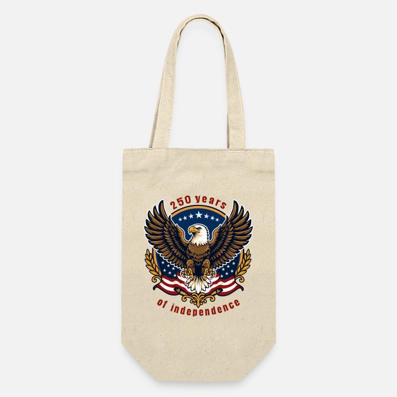 Aigle de la Liberté 250 ans - Sac à bouteille - nature