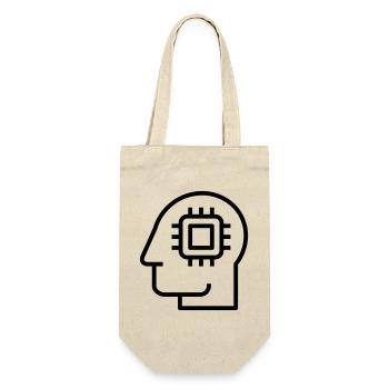 Ai, Artificial Intelligence, AI Technology - Gift Bag for Bottles - nature - Front