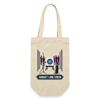 TARGET LINE CREW - Gift Bag for Bottles - nature - Front