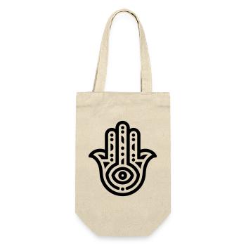 main de Fatma Hamsa - Sac à bouteille - nature - Devant