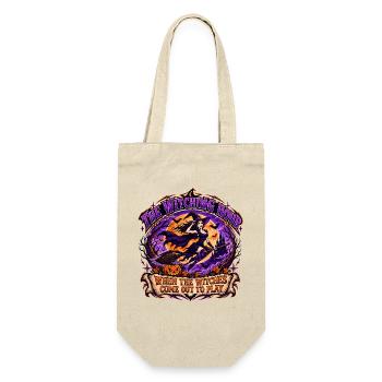 Witching Hour Witch Play Scene - Gift Bag for Bottles - nature - Front