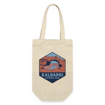 Kalbarri Nationalpark Vintage Australien - Geschenkbeutel für Flaschen - Natur - Vorne