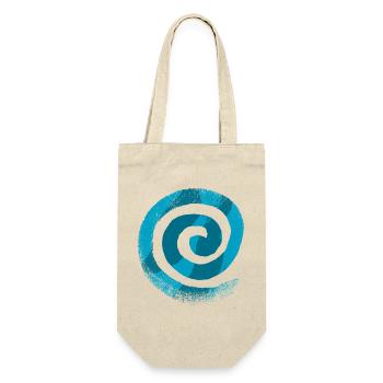 Spirale - Geschenkbeutel für Flaschen - Natur - Vorne