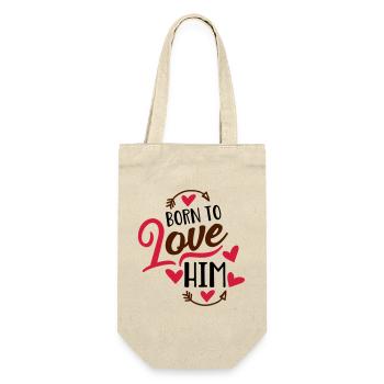 amour - Sac à bouteille - nature - Devant