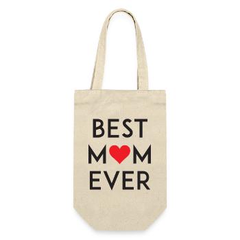 Best Mom Ever - Sac à bouteille - nature - Devant