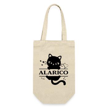 t-shirt Alarico t-shirt idée cadeau - Sac à bouteille - nature - Devant