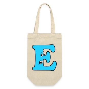 E - Gift Bag for Bottles - nature - Front