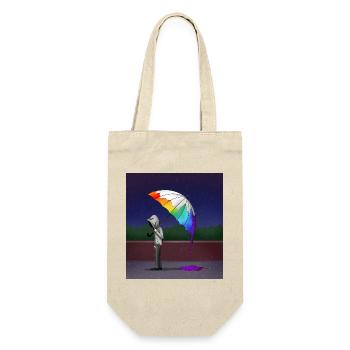 Mélancolie du parapluie arc-en-ciel - Sac à bouteille - nature - Devant