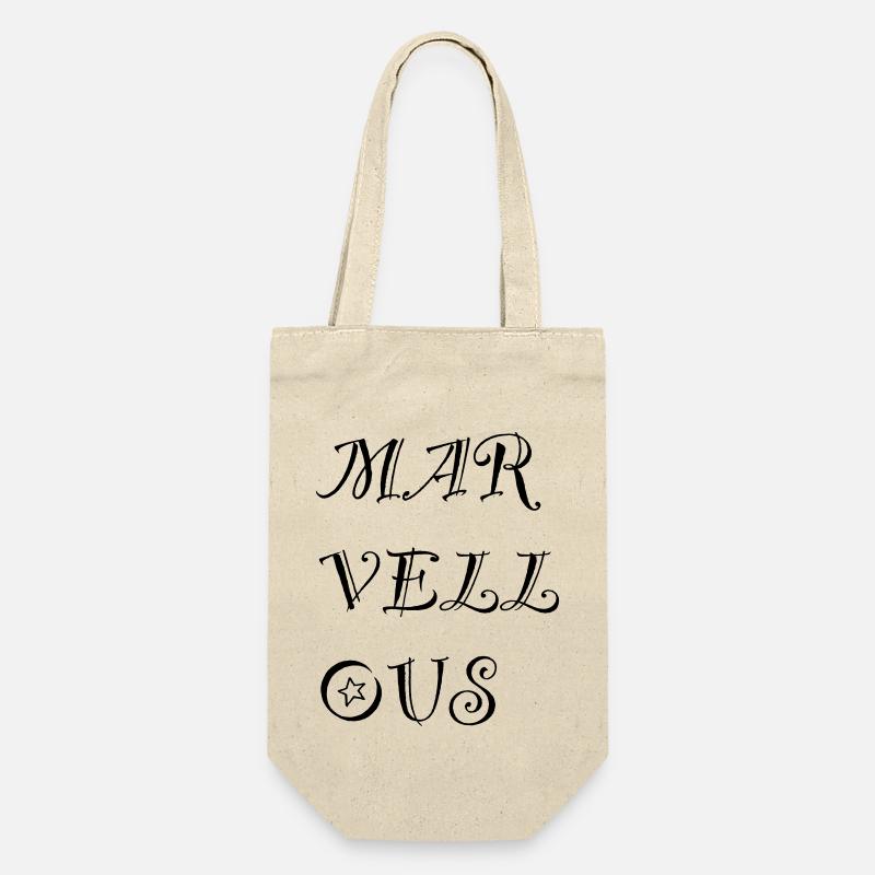 Marvellous - Gift Bag for Bottles - nature