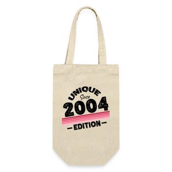 Unique depuis 2004 Edition Anniversaire Millésime 2004 - Sac à bouteille - nature - Devant