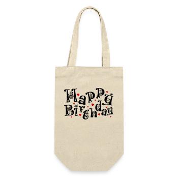 Birthday, Happy Birthday, Congratulations, Wishes - Gift Bag for Bottles - nature - Front