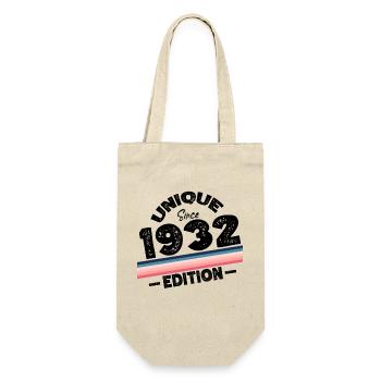 Unique depuis 1932 Edition Anniversaire Millésime 1932 - Sac à bouteille - nature - Devant