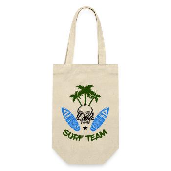 Équipe de surf - Sac à bouteille - nature - Devant