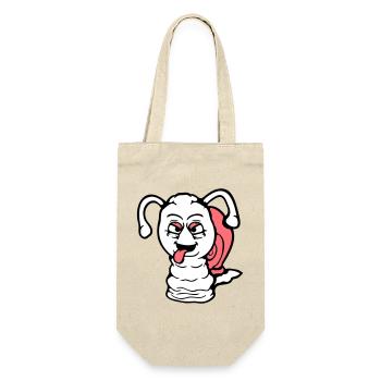 snail naughty tongue sticking out nasty small cool - Gift Bag for Bottles - nature - Front