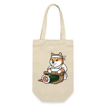 Shiba inu fait du Shusi - Sac à bouteille - nature - Devant