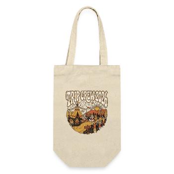 Trip Crew 2026 - Gift Bag for Bottles - nature - Front