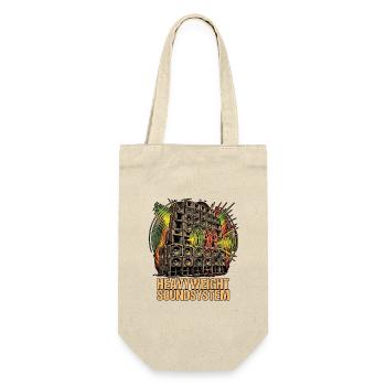 Heavyweight Dub Reggae - Geschenkbeutel für Flaschen - Natur - Vorne