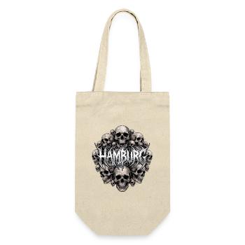 Hamburg Heavy Metal - Geschenkbeutel für Flaschen - Natur - Vorne