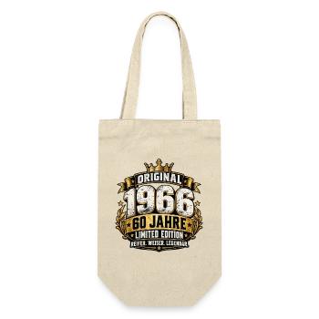 Original 1966 - Geschenkbeutel für Flaschen - Natur - Vorne