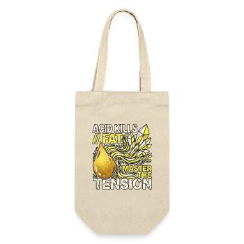 Öl Meister - Geschenkbeutel für Flaschen - Natur - Vorne
