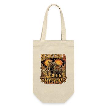 Metal Mammut Death Metal Rock - Geschenkbeutel für Flaschen - Natur - Vorne