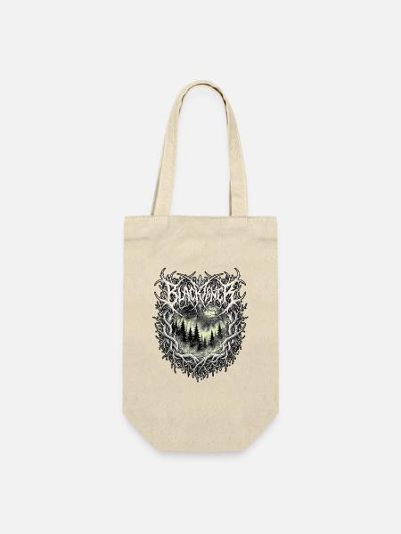 Black Metal Forest - Geschenkbeutel für Flaschen - Natur