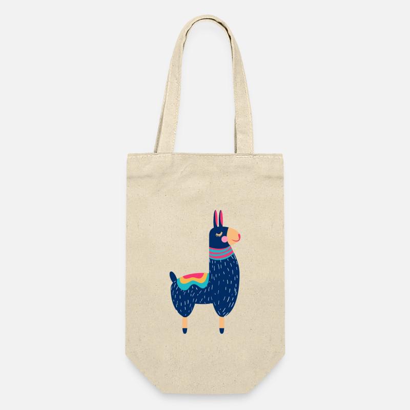 Lama - Sac à bouteille - nature