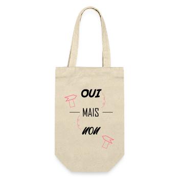 OUI MAIS NON - Sac à bouteille - nature - Devant