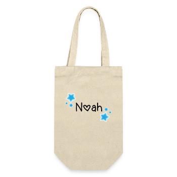 Name - Noah - Gift Bag for Bottles - nature - Front