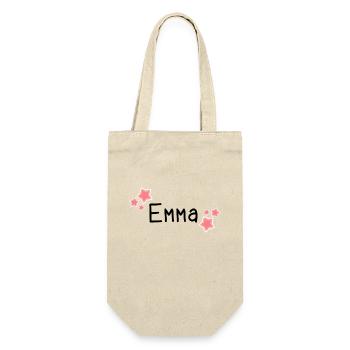 Name - Emma - Gift Bag for Bottles - nature - Front