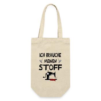 Schneider Lustig - Geschenkbeutel für Flaschen - Natur - Vorne