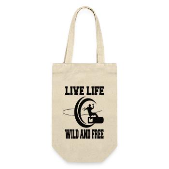 wakeboarding - Gift Bag for Bottles - nature - Front
