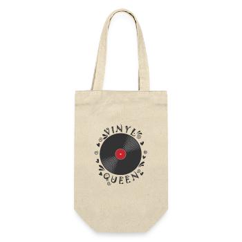 Vinyl Queen Record Music Song Sound - Gift Bag for Bottles - nature - Front