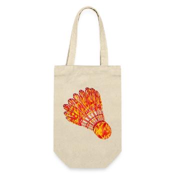 Badminton Badminton Fire Drawing - Gift Bag for Bottles - nature - Front