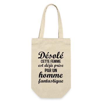 Désolé cette femme est déjà Prise - Sac à bouteille - nature - Devant